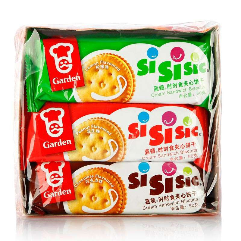 嘉顿时时食饼干(花生/巧克力/柠檬)300g