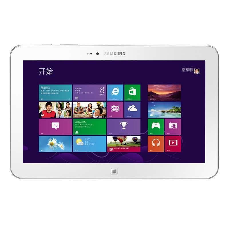 三星(SAMSUNG) XE300TZC 10.1英寸 平板电脑 64G Win8 白色