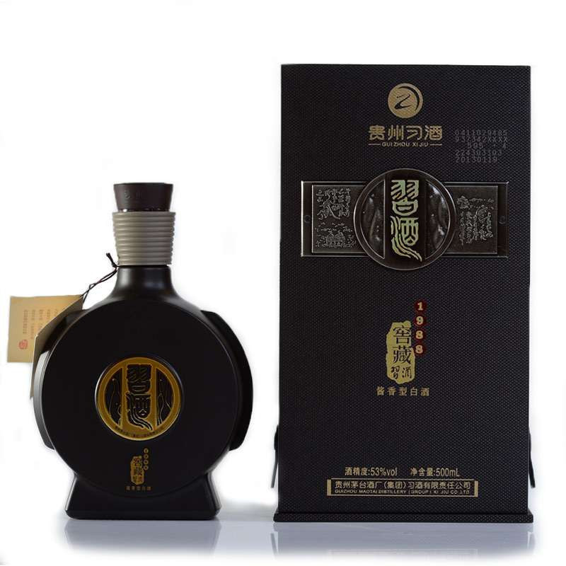 习酒窖藏1988酱香型53度白酒500ml酱香型