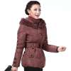 雪中飞 女装女獭兔毛帽休闲款 XR9068(#56黑色 155/80A(XS))