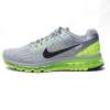 耐克AIR MAX+2013全掌气垫男跑步鞋554886-007灰/绿42