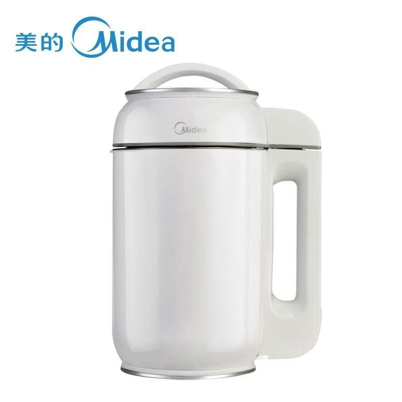 美的(Midea) 豆浆机 DE12X12 白色 无网研磨 1.2L