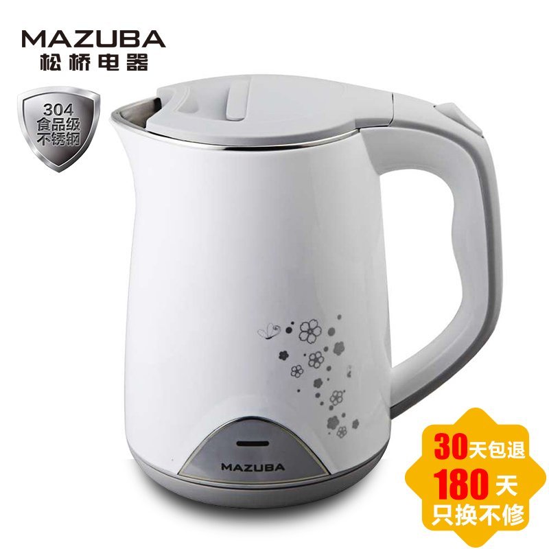 松桥(MAZUBA) 电水壶 MK-MS1505G 1.5L