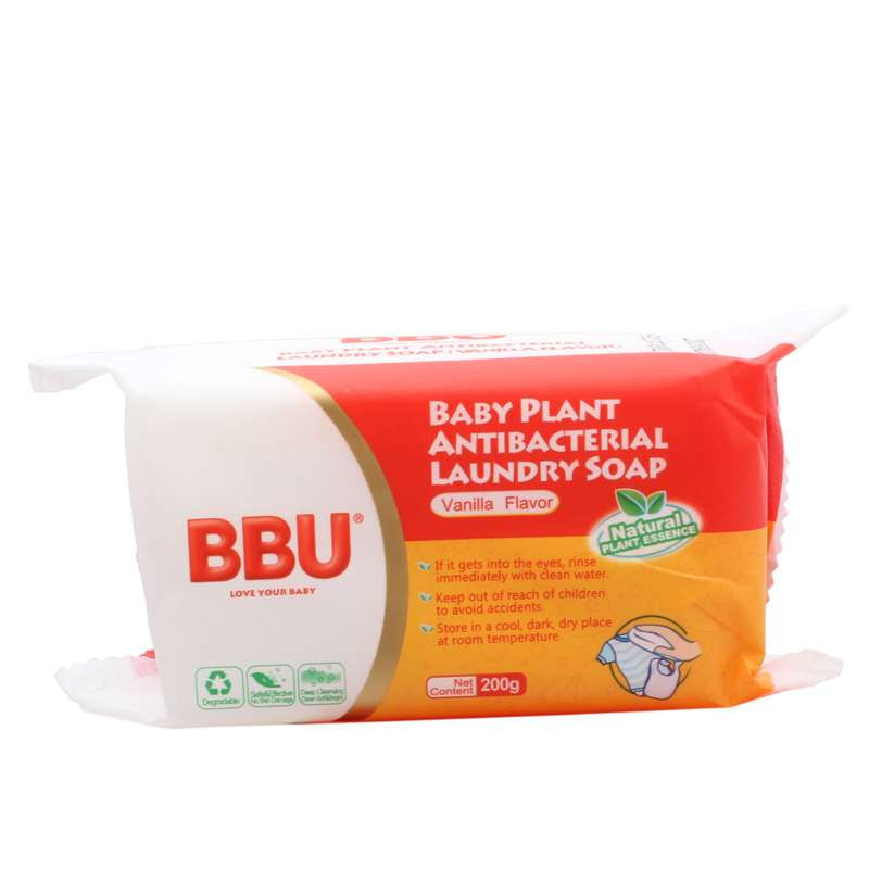 BBU婴儿植物抗菌洗衣皂（百花香型）200g