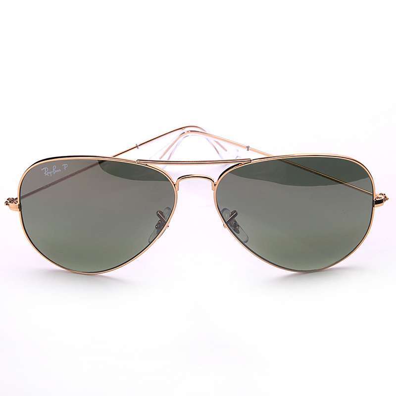 雷朋（Ray-Ban）RB3025 001/M4 62mm 金属镜架绿色偏光太阳镜