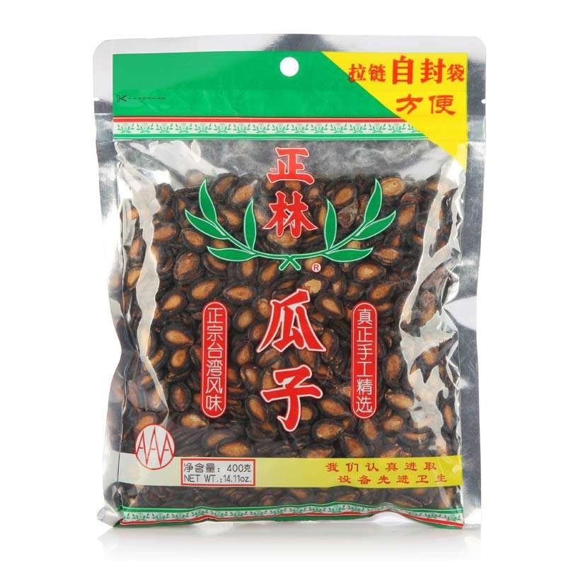 正林 黑瓜子3A级400g袋装*3袋