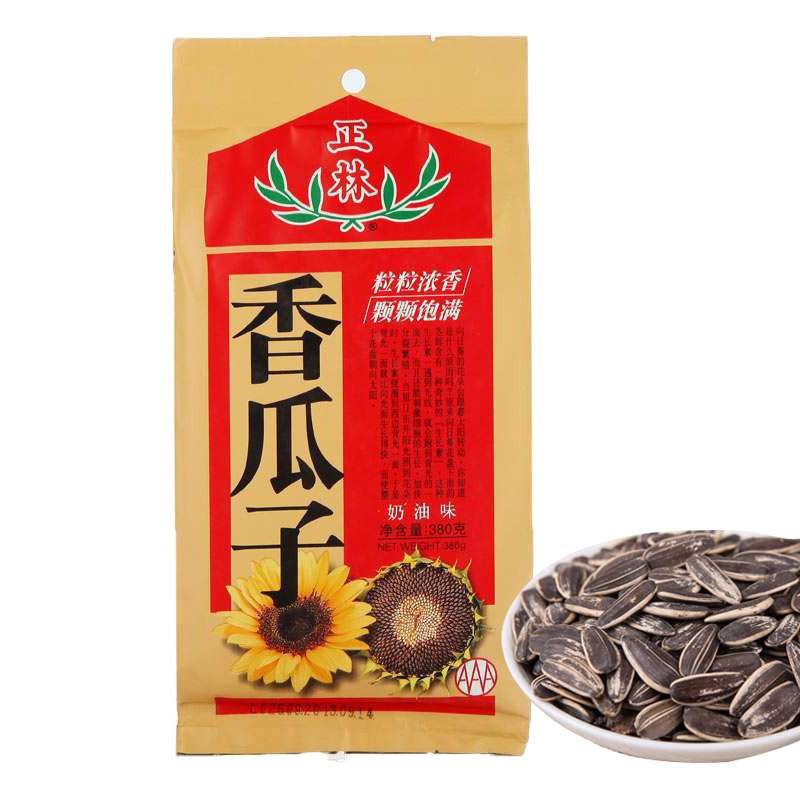 正林香瓜子380g