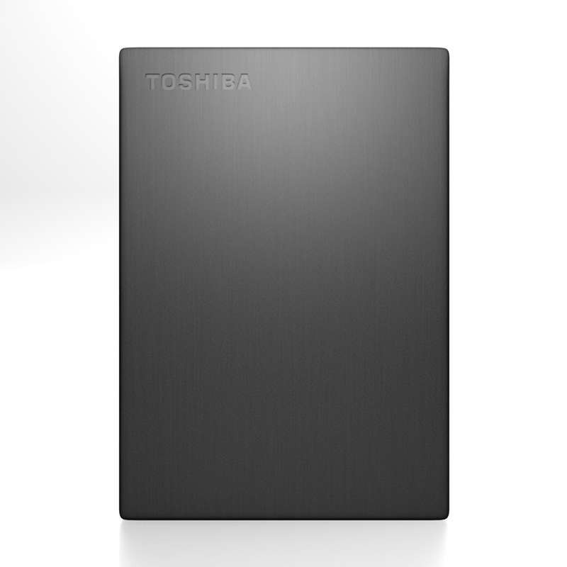 东芝移动硬盘2.5英寸 恺乐slim薄系列 （USB3.0）1TB（黑色）