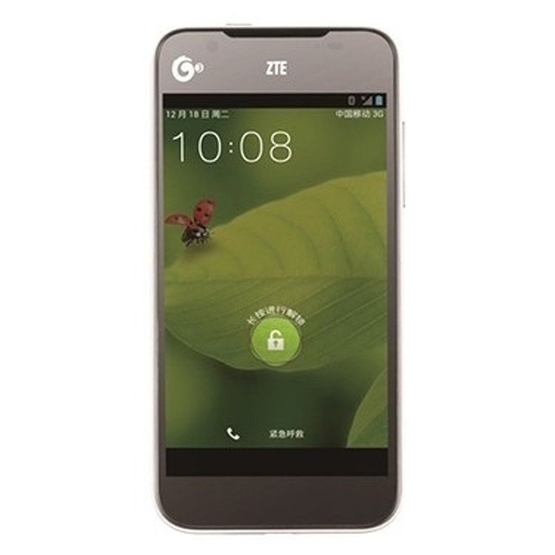 zte中兴u930hd移动3g智能手机白色