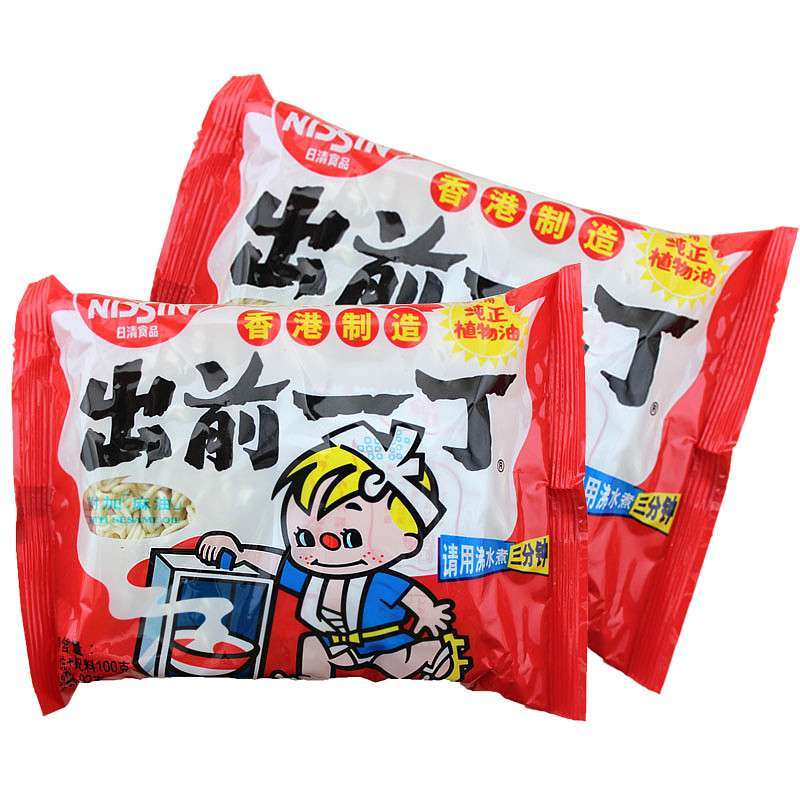 【猫诚食品】出前一丁 方便面(麻油味)100g/包