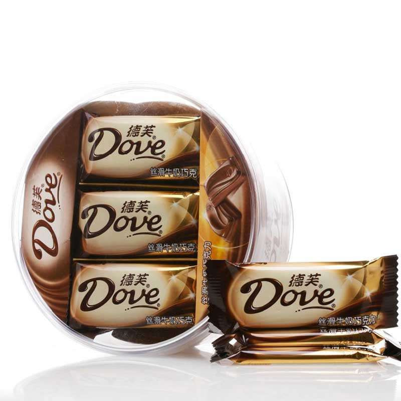 Dove 德芙丝滑牛奶巧克力294g 碗装巧克力