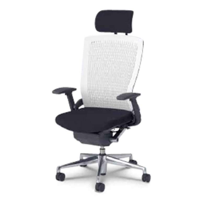 leadshine PULSE 日本进口 电脑椅 高背椅办公椅子 白色带头枕