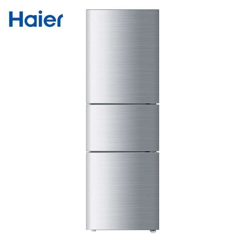 海尔（Haier）BCD-206STPA 206升 机械三门冰箱（银色）