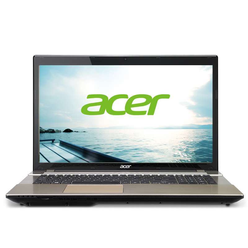宏碁(Acer) V3-772G-747a4G75Mamm 17.3英寸 笔记本(I7-4702MQ 4G 750G 2G 独显 Win8 金色)