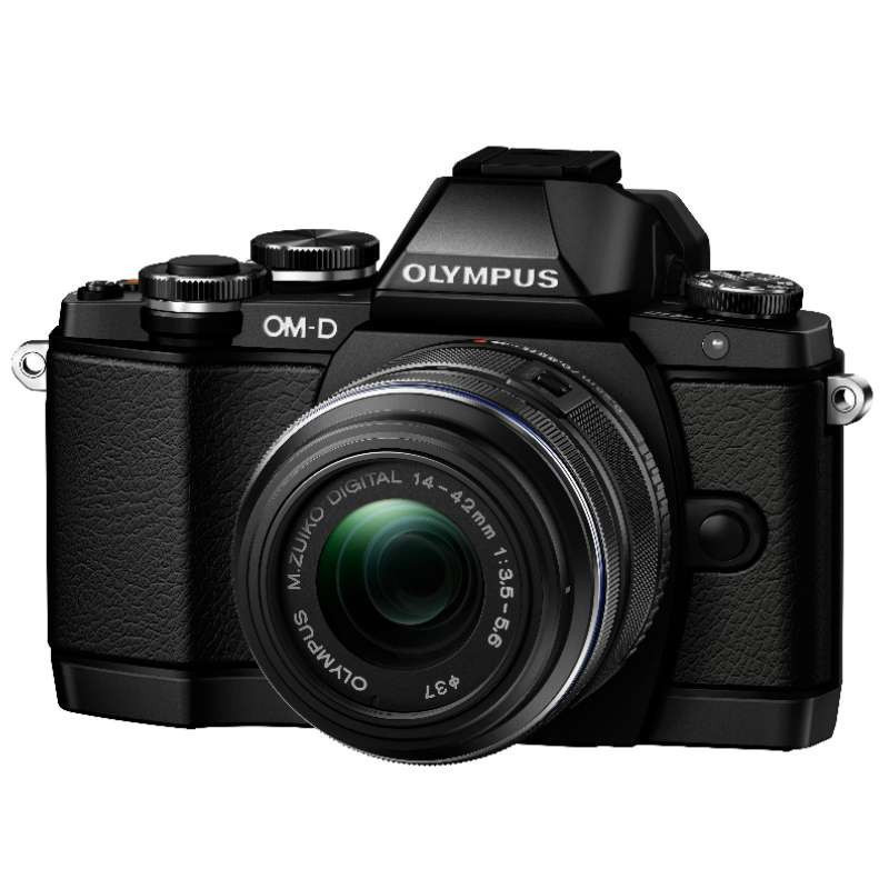 奥林巴斯(OLYMPUS) E-M10 微单相机 (14-42mm) 手动版 黑色（EM10 赠8G卡)