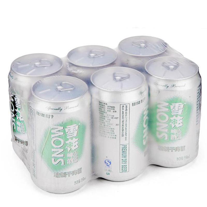雪花啤酒（Snowbeer） 干啤330ml*6听