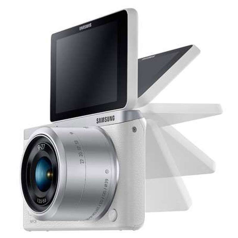 三星(SAMSUNG) NX mini 微型单电 白色 （9-27mm） 16G卡