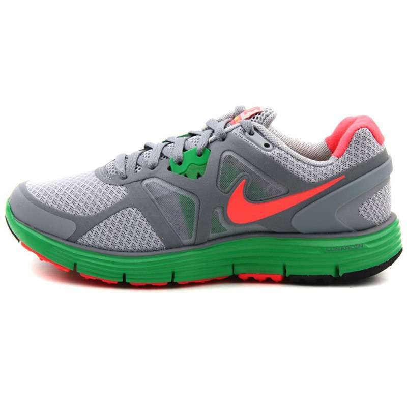 耐克 NIKE 男女情侣登月跑步鞋 454164 454315 灰绿063 42码