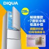 帝度（DIQUA) 220升三门冰箱BCD-220TY（亮银横纹）