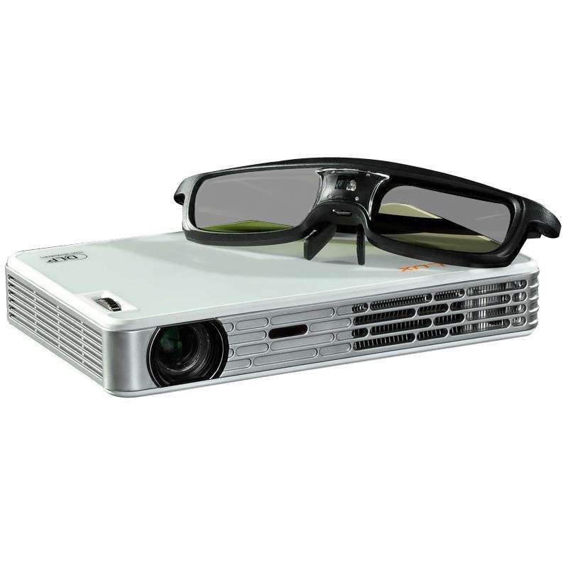 酷乐视(coolux) x3 精英版 微型投影机 led投影仪 家用投影仪 3d高清