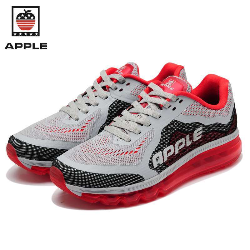 apple苹果运动鞋男鞋女鞋情侣鞋夏季新款跑鞋网面透气全掌气垫跑步鞋
