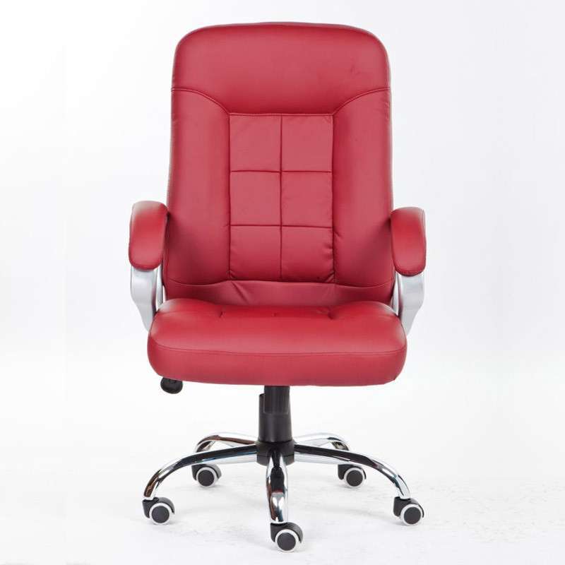 择木宜居 电脑椅子 可旋转可后仰转椅 老板椅 椅子 尼龙酒红色