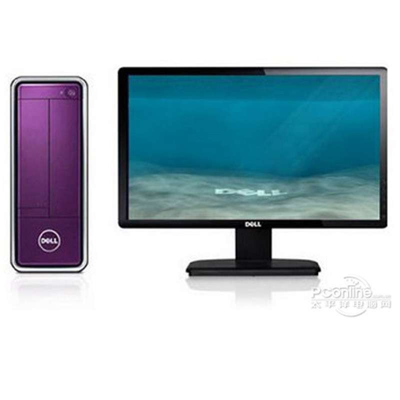 戴尔灵越660s台式电脑20英寸ha高清实拍图