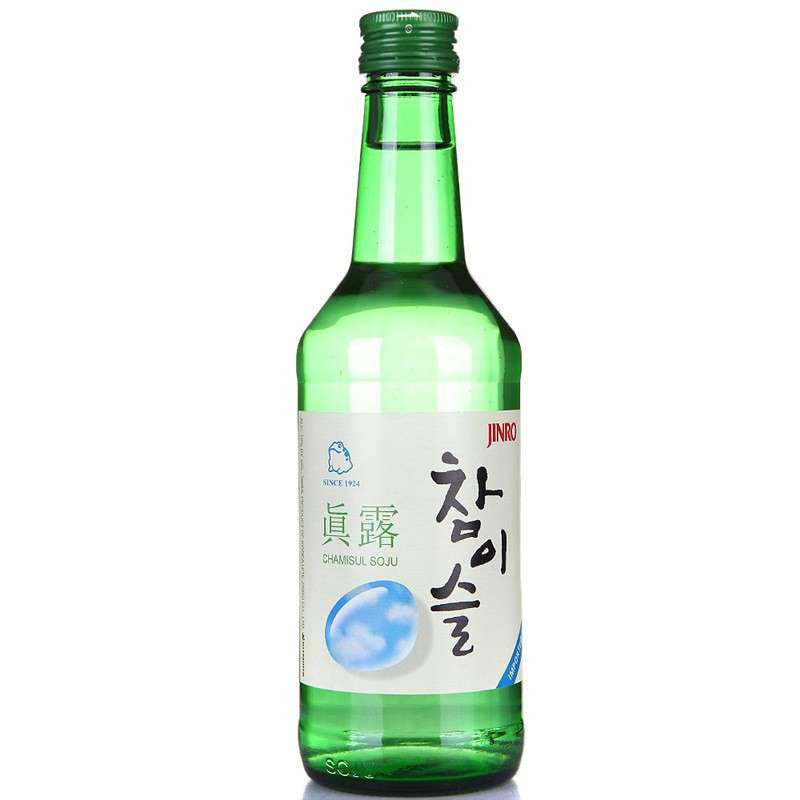 韩国 Jinro新真露19度竹炭酒360ml