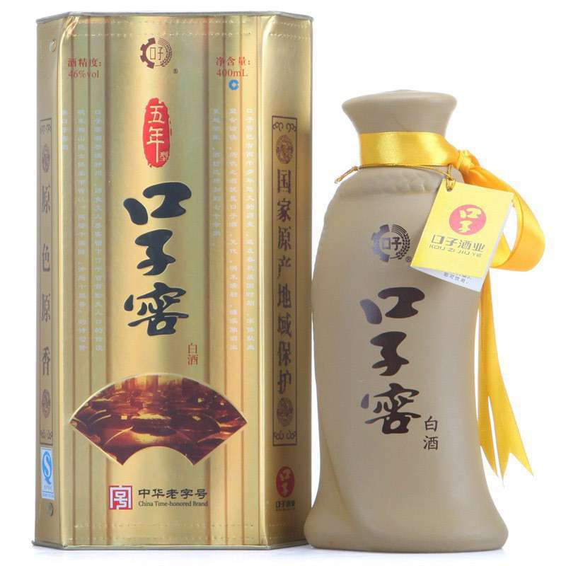 口子窖五年46度1*6*400ml/盒