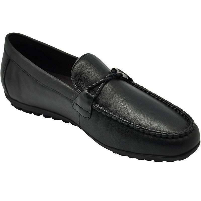 montagut梦特娇皮鞋 新款热销男鞋 商务休闲男鞋m4293 黑色 44码