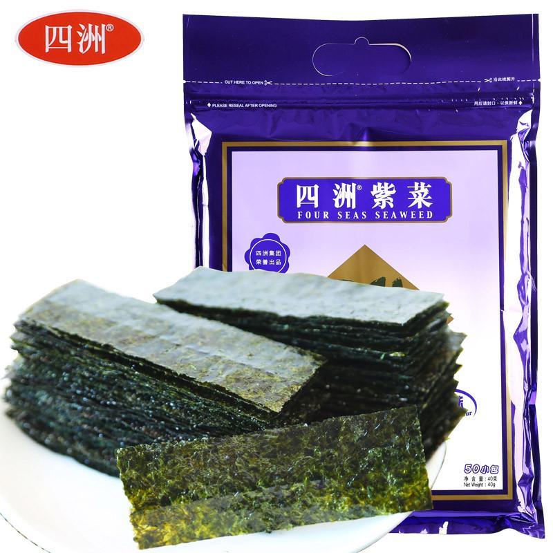 四洲紫菜原味40g