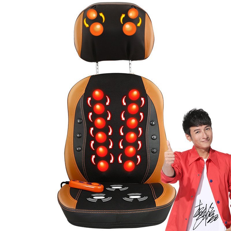 Kasrrow 凯仕乐 KSR-J222（升级版） 颈腰背腿按摩器 多功能开背组合靠垫