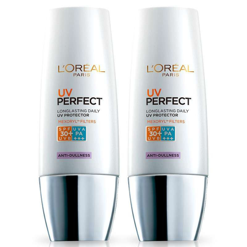 欧莱雅(LOREAL)多重防护隔离露 紫色30ml（2支）
