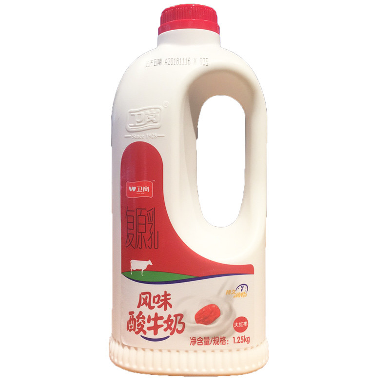 卫岗大红枣风味酸牛奶桶装1.25kg