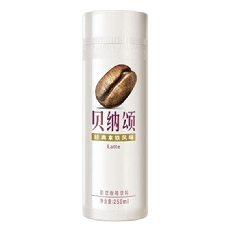 味全贝纳颂瓶装咖啡经典拿铁 250mL