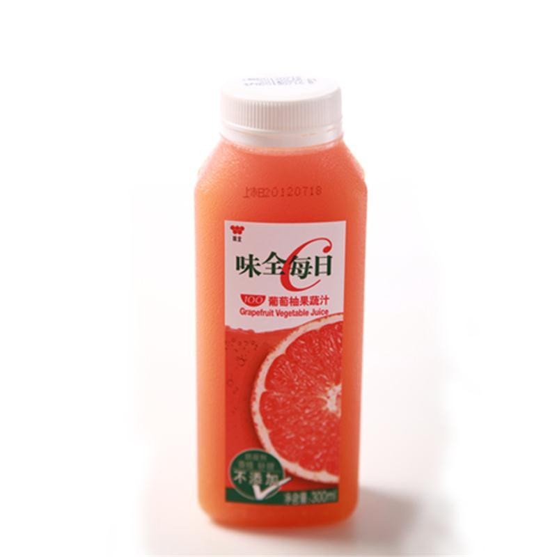 味全每日C100葡萄柚果蔬汁300ml