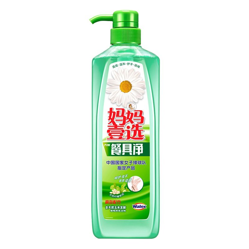 妈妈壹选 餐具净/洗洁精(天然柠檬草油) 1kg 威露士出品