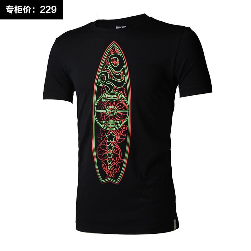 adidas/阿迪达斯 男子巴西足球图案短袖T恤 Z34353 黑色 XXL