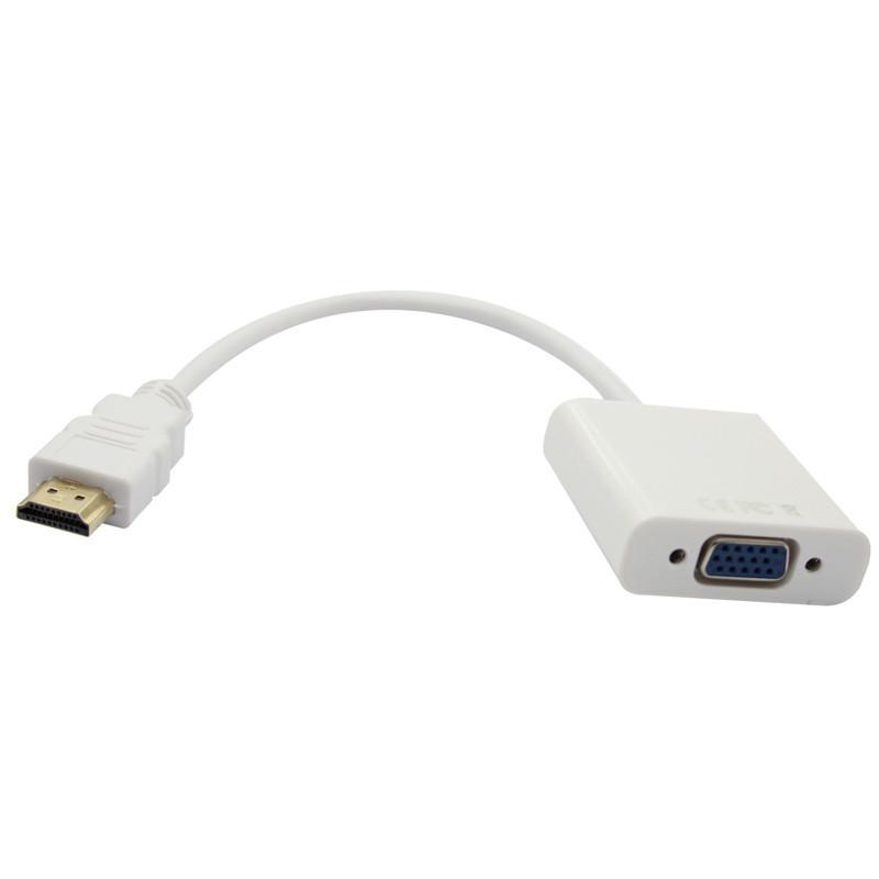 IT-CEO V08HV-2 白色 HDMI转VGA高清转换器转接头/线 0.15米