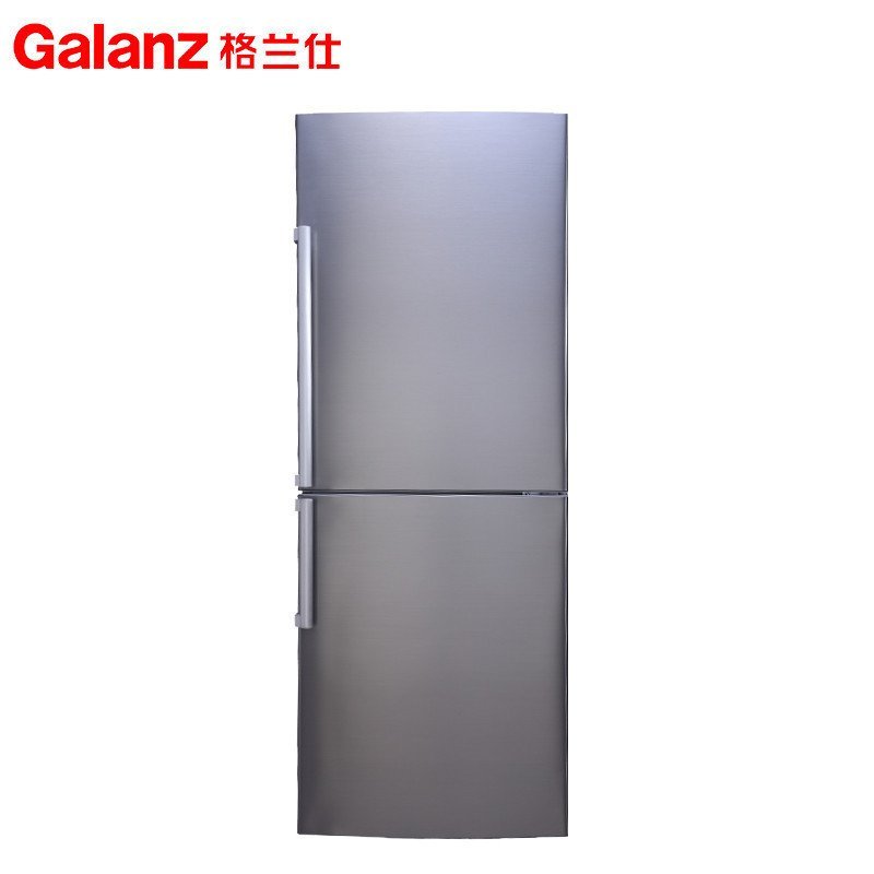 格兰仕(Galanz) BCD-209W 209升 双门冰箱 (不锈钢银灰)