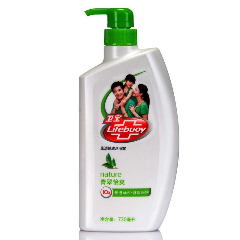 卫宝先进健肤沐浴露青翠怡爽720ml