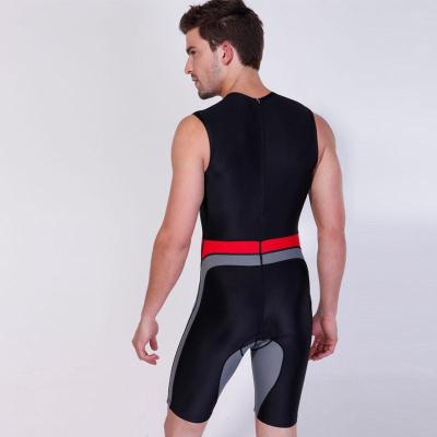 礿伯 专业连体泳衣 铁人三项比赛服 男士专业泳衣 男款大码泳装