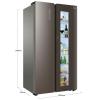 海尔(Haier) BCD-800WBCOU1 800升 对开门冰箱(爵士棕)