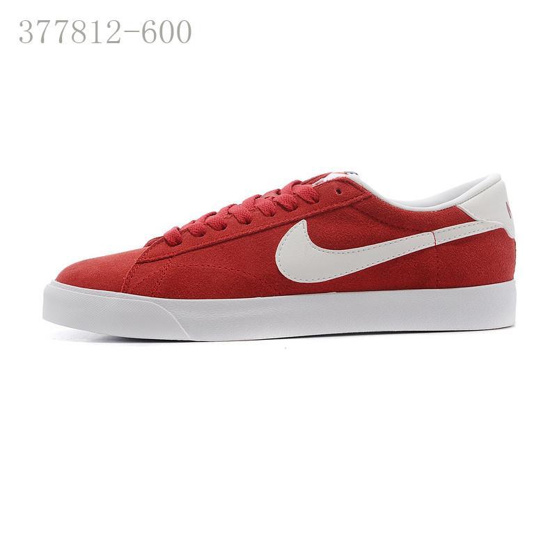 耐克男鞋 NIKE板鞋运动休闲鞋跑步鞋开拓者跑鞋旅游鞋377812-090 红色 43码