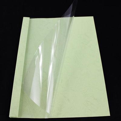热熔装订机用塑料封套27mm 封面封皮 a4热熔封套 胶套 浅绿色