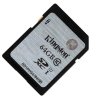 Kingston金士顿64GB单反数码相机SDXC存储卡64g佳能尼康相机内存卡80MB/S CLASS10高速SD卡