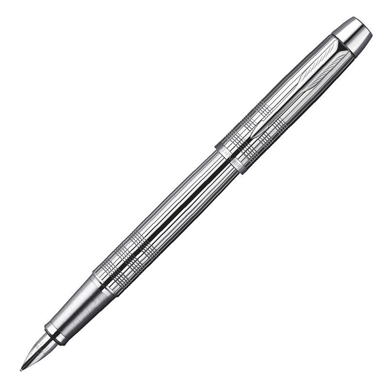 PARKER/派克 IM闪亮铬格子纹墨水笔 钢笔 水笔礼品笔