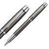 PARKER/派克 IM金属灰格子纹墨水笔 钢笔