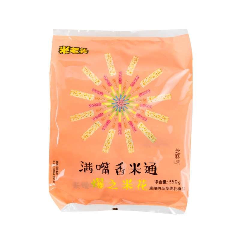 米老头米通芝麻味350g