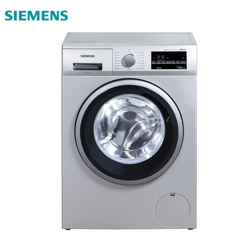 西门子(SIEMENS) WS12K2691W 6.2公斤 滚筒洗衣机(银色)